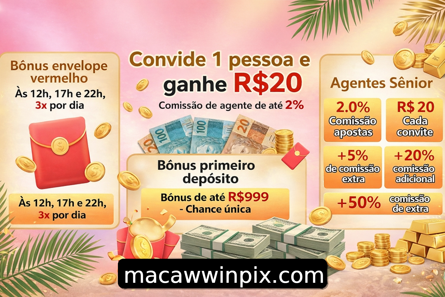 Banner do Bônus do Casino macawwin